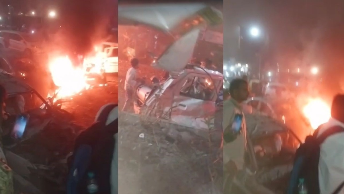 Delhi Red Fort Blast Live Updates: First image of Hyundai i20 car before Red Fort blast surfaces